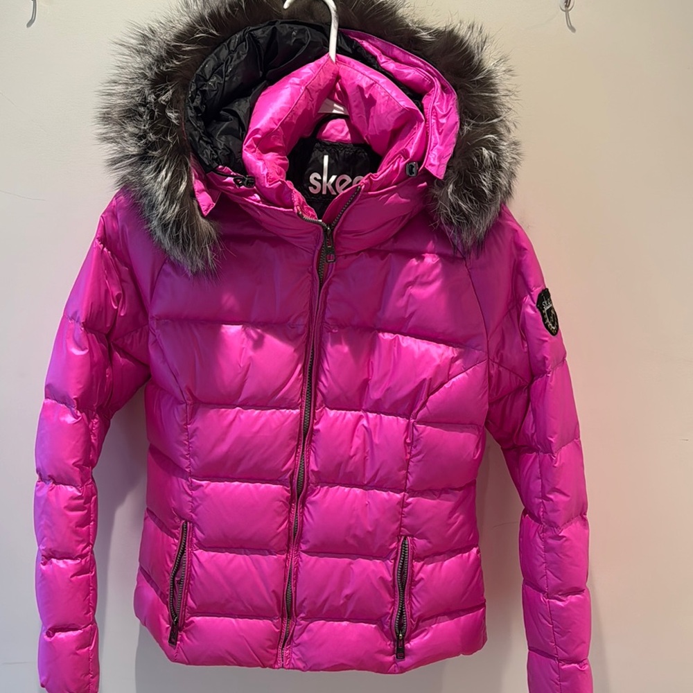 Women's SKEA Ski jacket with detachable Fur Hood